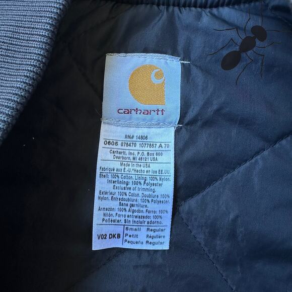 Vintage Y2K Carhartt V02 DKB brown work wear vest - Picture 2 of 3